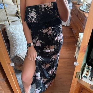 Floral maxi dress